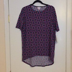 XS LuLaRoe Irma Tunic Disney